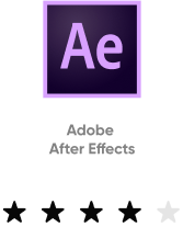 After Effects 4 stars
